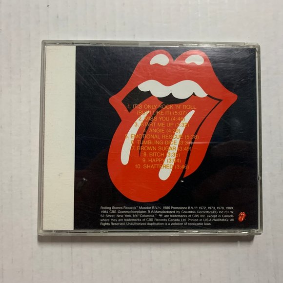 Rolling Stones – Stones On CD A Radio Sampler 1986 US Promo - Picture 2 of 6